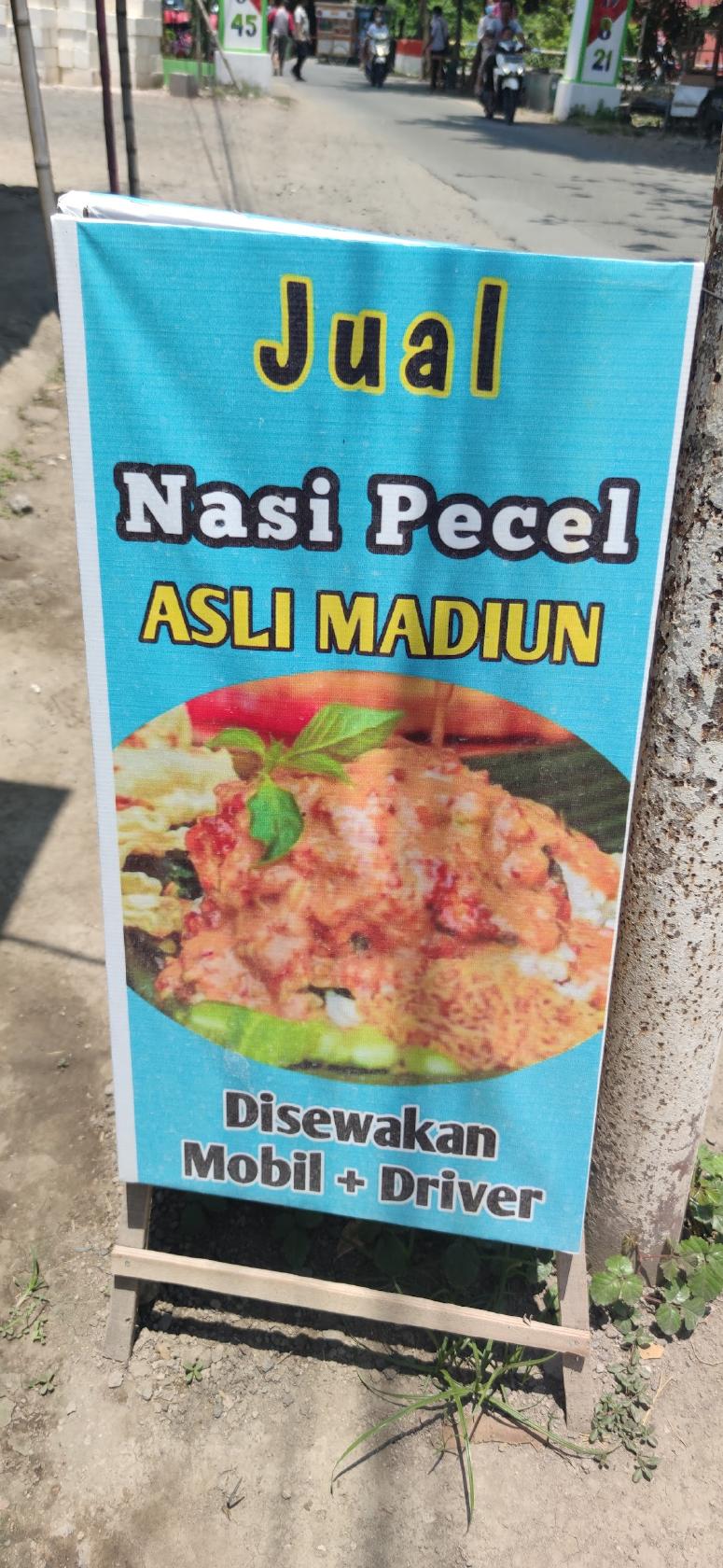 Nasi Pecel Madiun