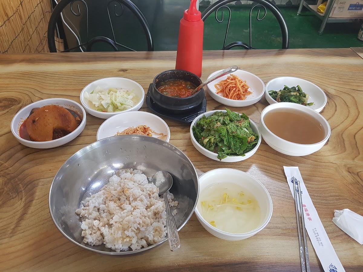 가마솥보리밥
