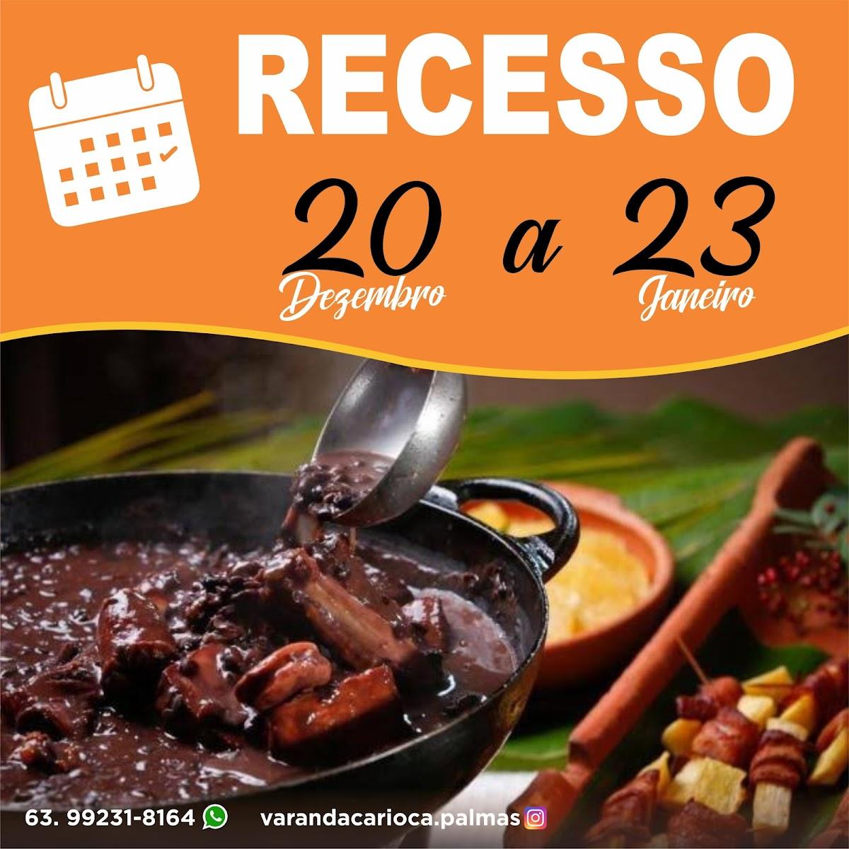 VARANDA CARIOCA - FEIJOADA DELIVERY EM PALMAS / TO