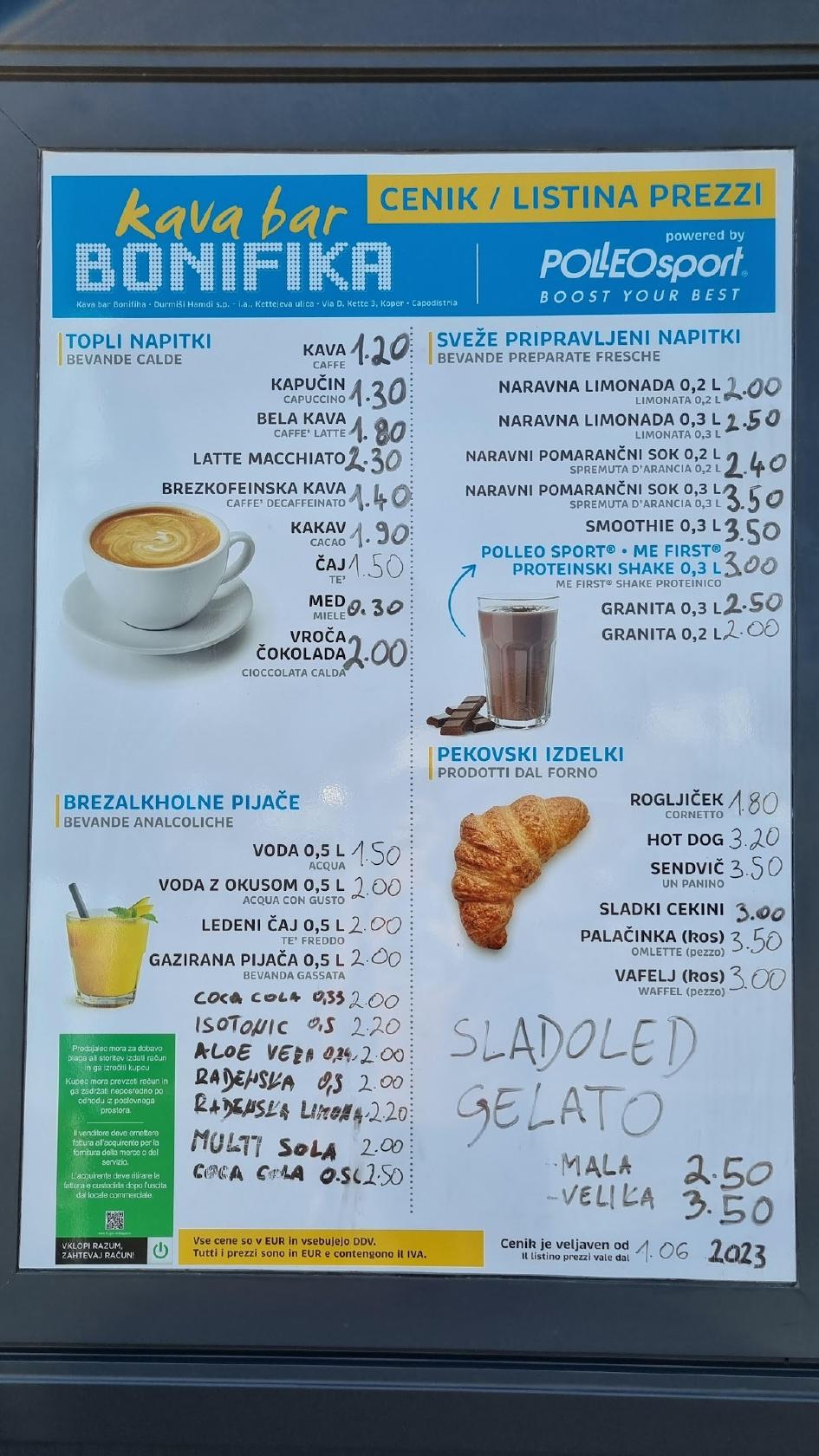 Kava bar Bonifika