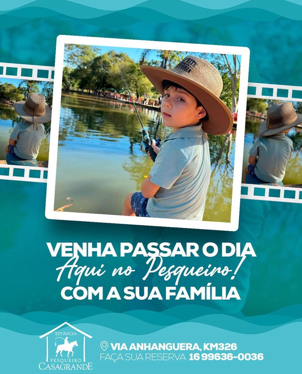 Estância Pesqueiro Casagrande -Pesca Esportiva - Pesque Pague