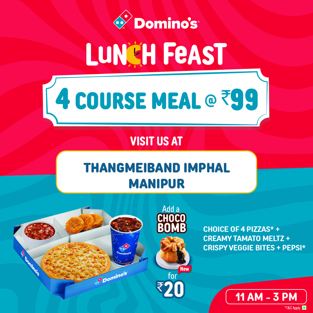 Domino's Pizza Thangmeiband Meisnam Leikai, Imphal