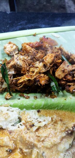 Monson parotta stall