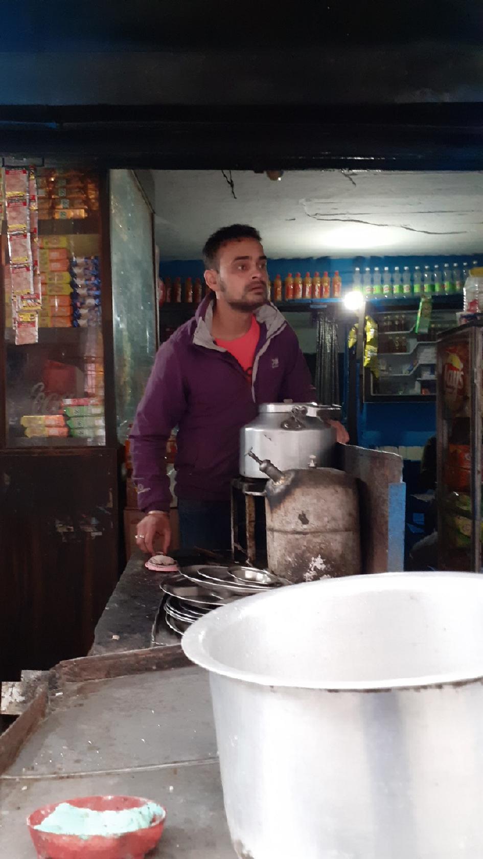 Chauhan tea stall