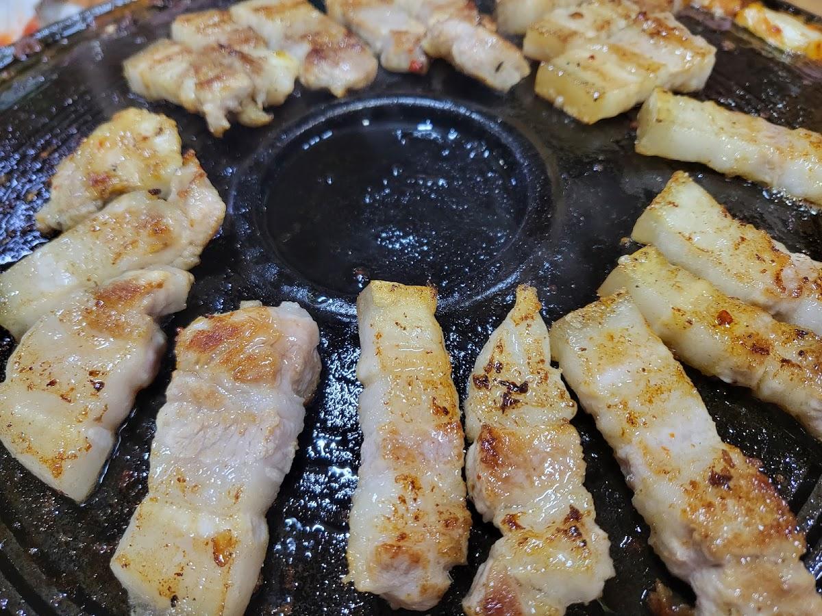 모닥불솥뚜껑구이
