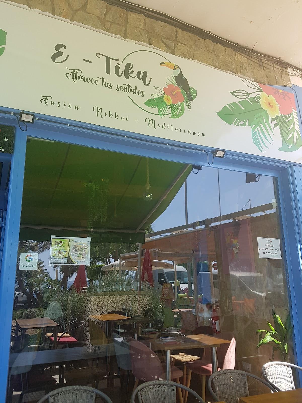 Restaurante E-Tika Tapas y ceviches.