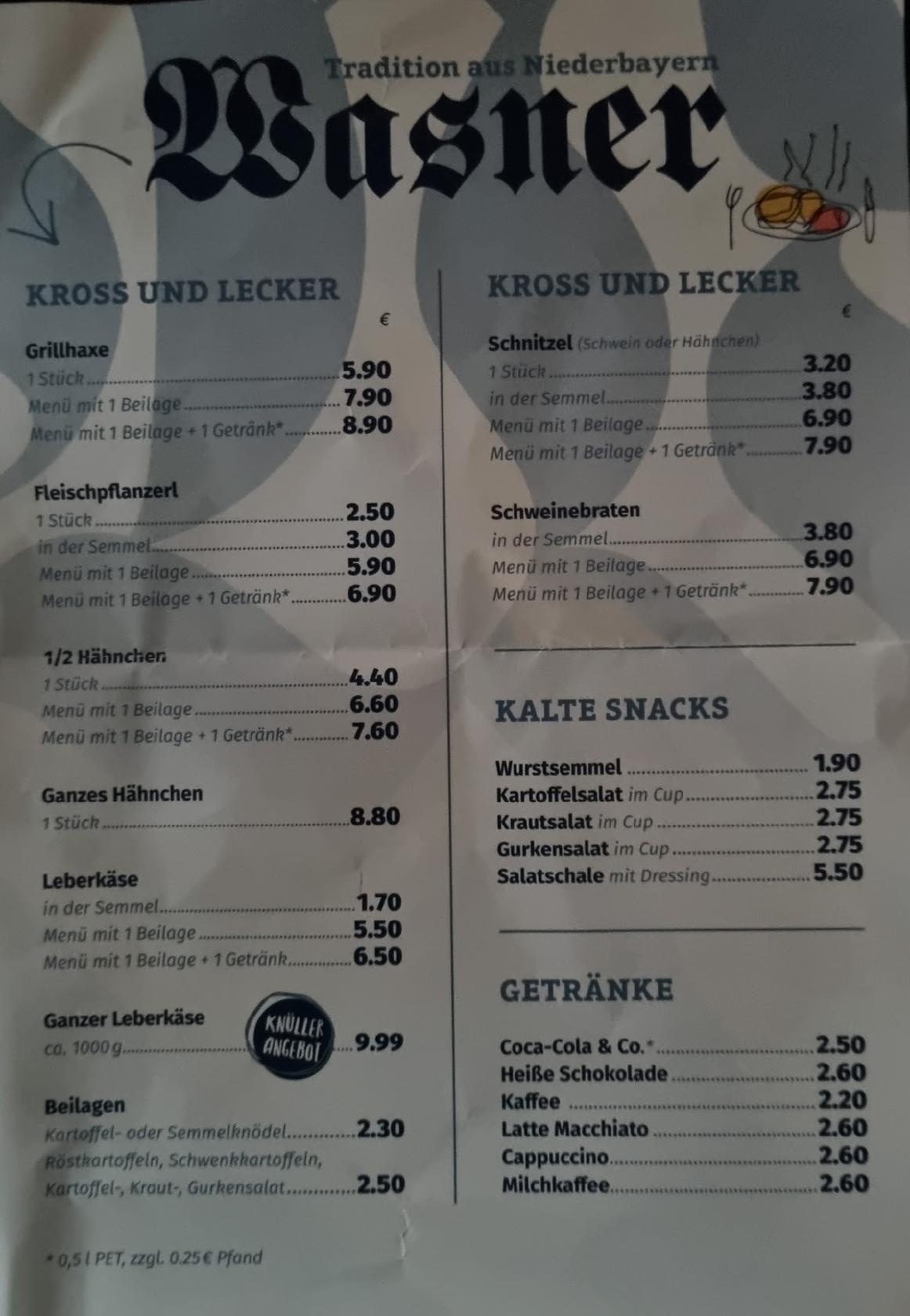 Wasner Wirt im Kaufland