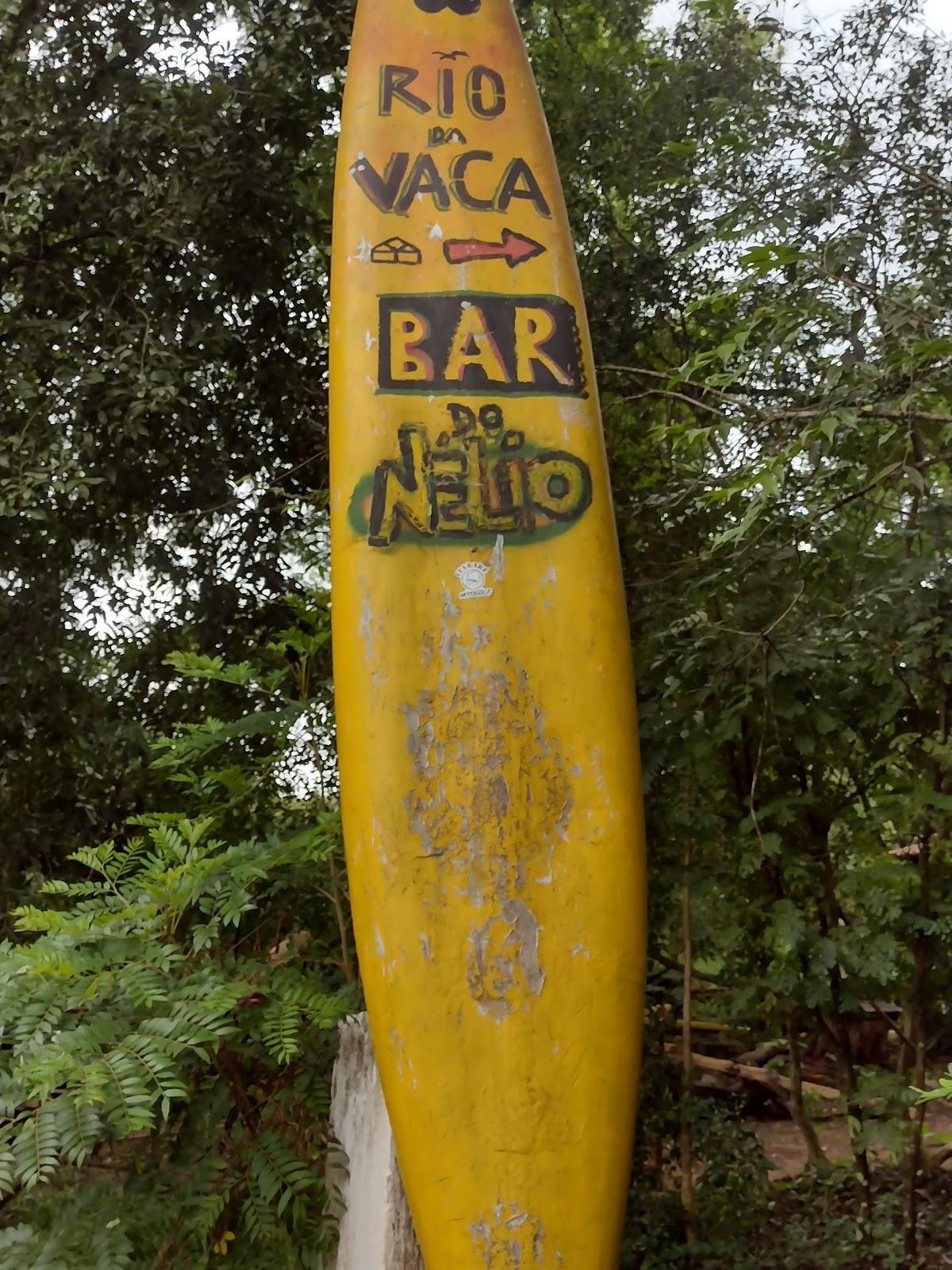 Bar do Nélio - encontro do Rio da Vaca e Rio Verde