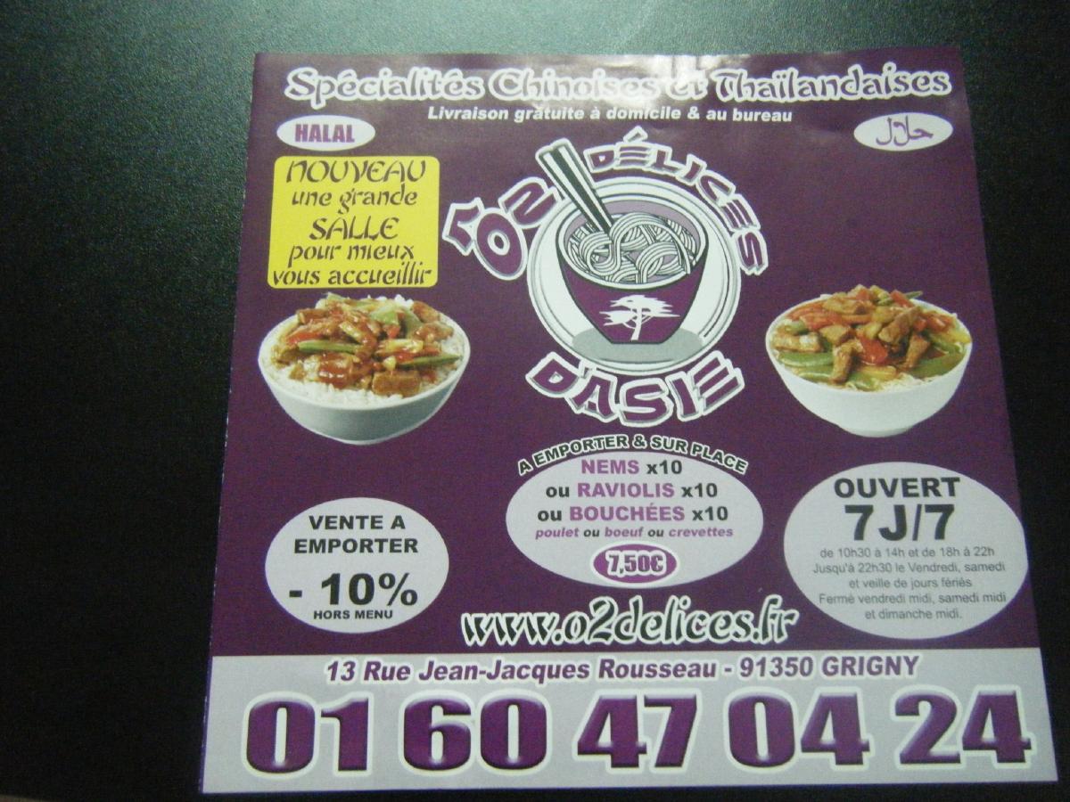 Ô 2 Delices D'asie- Chinois halal