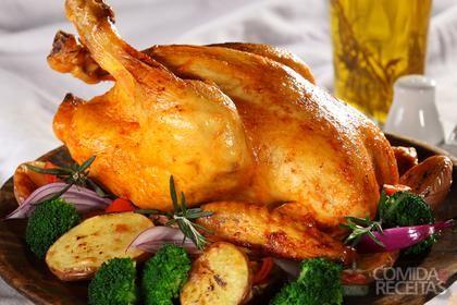 Frango assado - "Thais e Etinho"