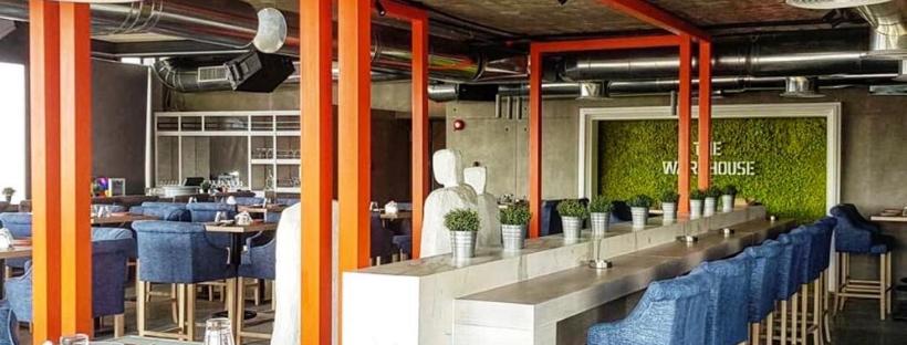 The warehouse rooftop