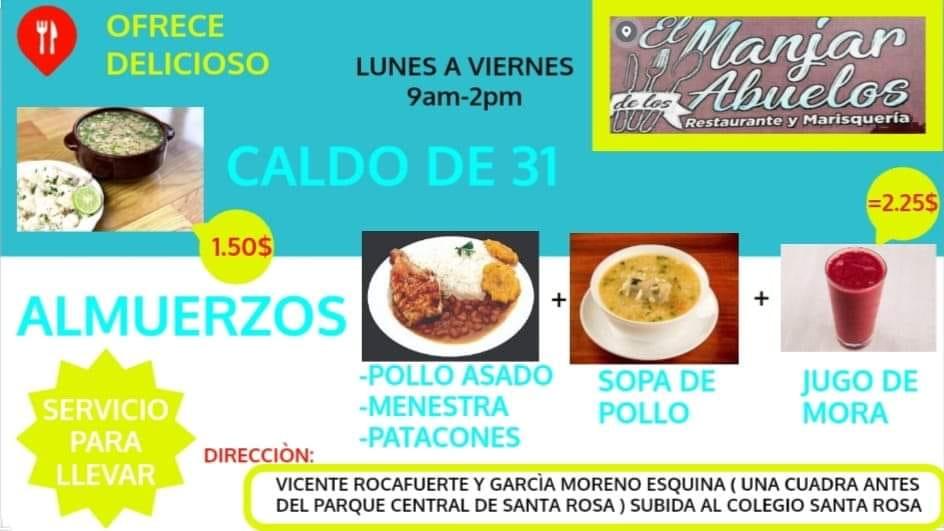 El Manjar de los Abuelos. Restaurant y Marisquería