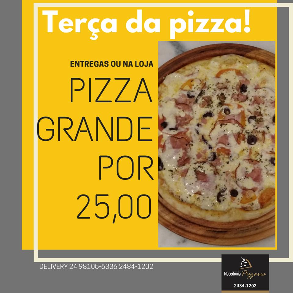 Macedônia Pizzaria Miguel Pereira RJ