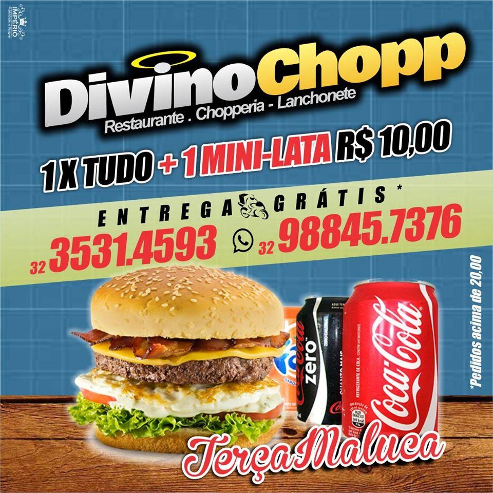 Divino Chopp Restaurante - Choperia - Lanchonete