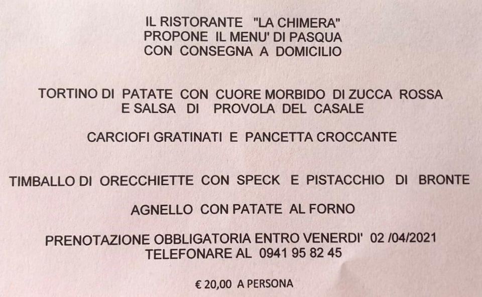 Ristorante Pizzeria La Chimera