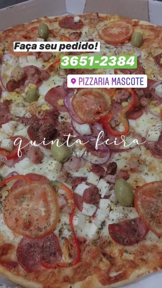 Mascote Pizzaria Caete