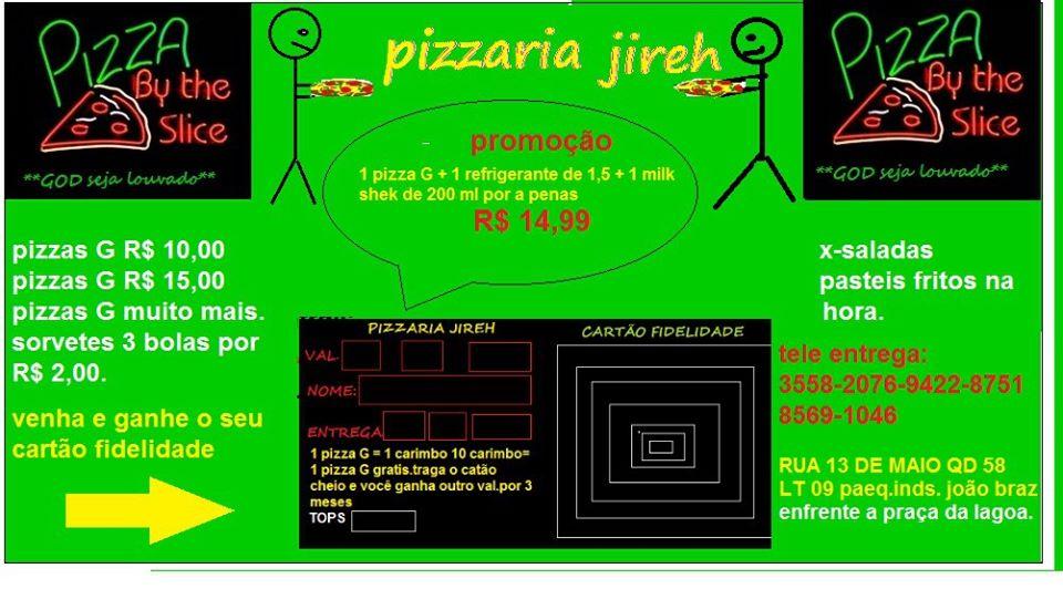 Pizzaria jireh Goiás GO