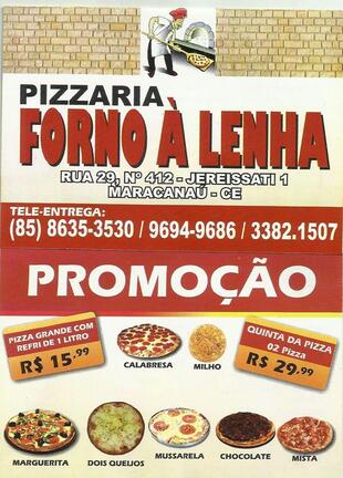 Pizzaria Forno A Lenha
