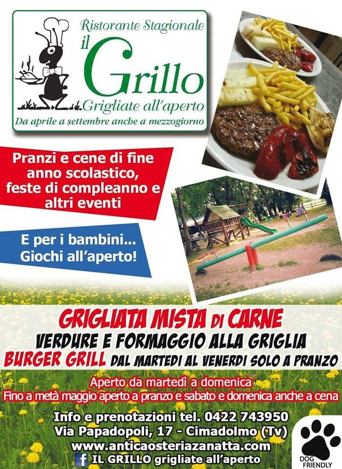 IL GRILLO - grigliate all'aperto