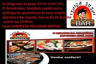 Ishida sushi bar'