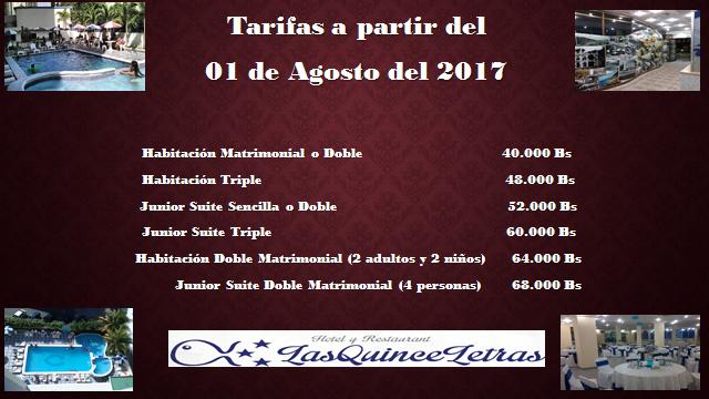 Hotel y Rest. Las Quince Letras