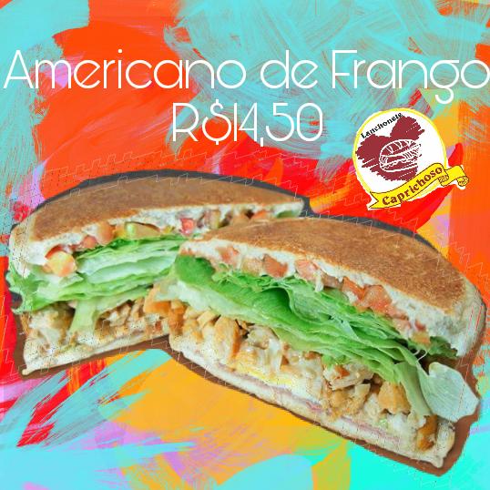 Caprichoso sanduíches