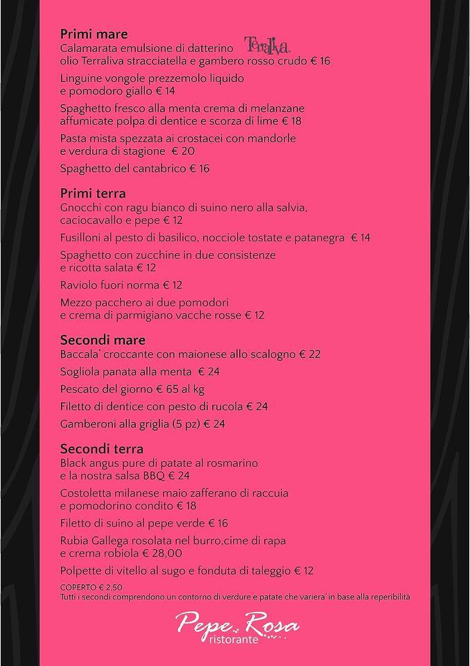 Ristorante Pepe Rosa
