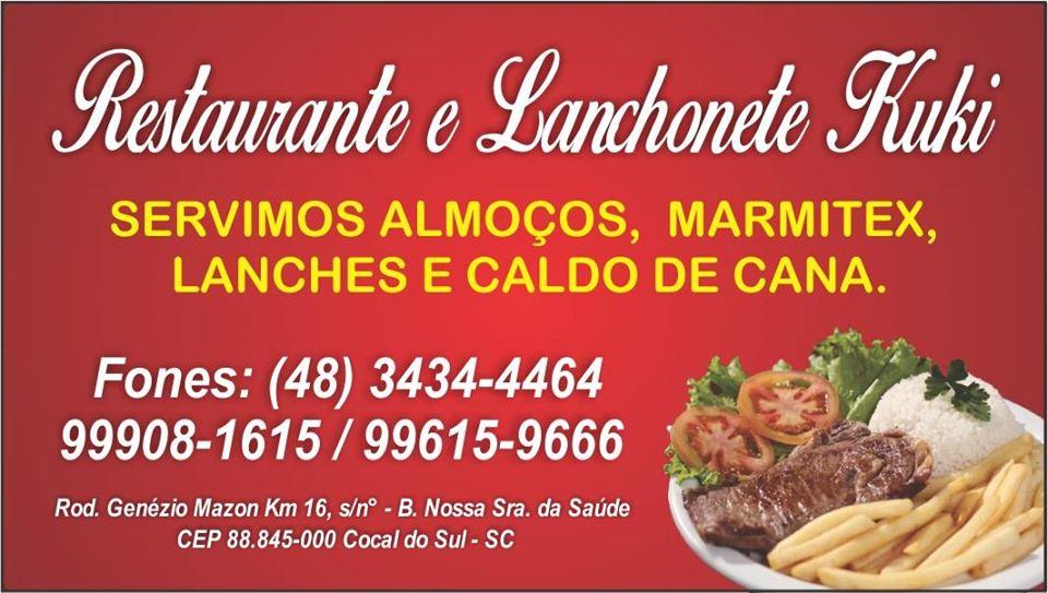 Restaurante e Lanchonete Kuki.