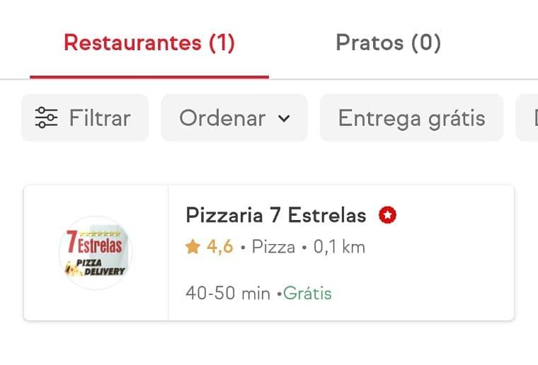 7 Estrelas Pizzaria Ceilândia DF