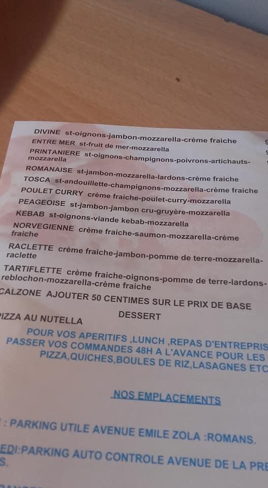 Mikado Camion De Pizza Romans-sur-Isère