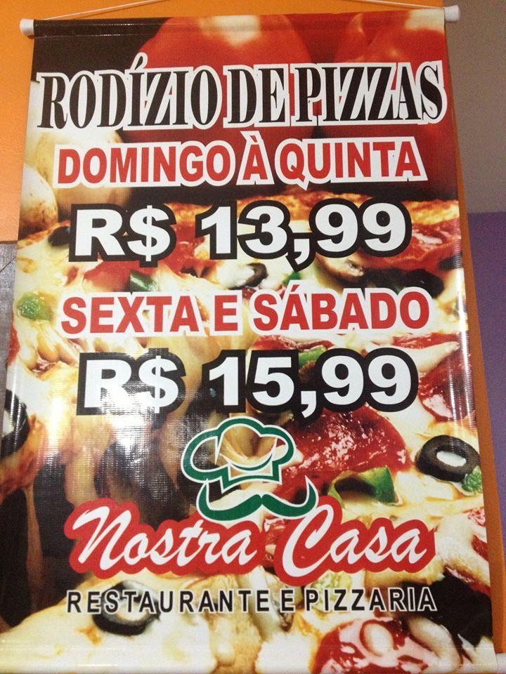 Nostra Casa Restaurante e Pizzaria Guaramirim SC