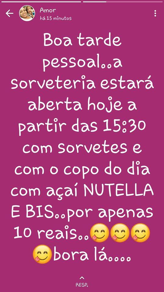 sorveteria e lanchonete big lanches