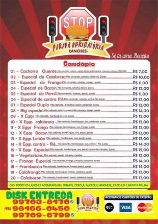 Parada Obrigatoria Lanches