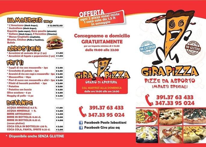 Gira Pizza anche Senza Glutine Consegna a Domicilio JUST EAT