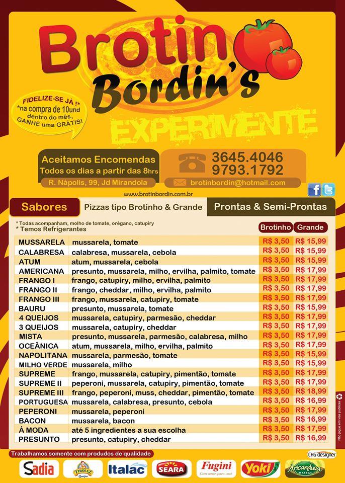 " Brotin Bordin's "