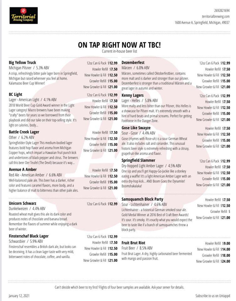 Territorial Brewing Company