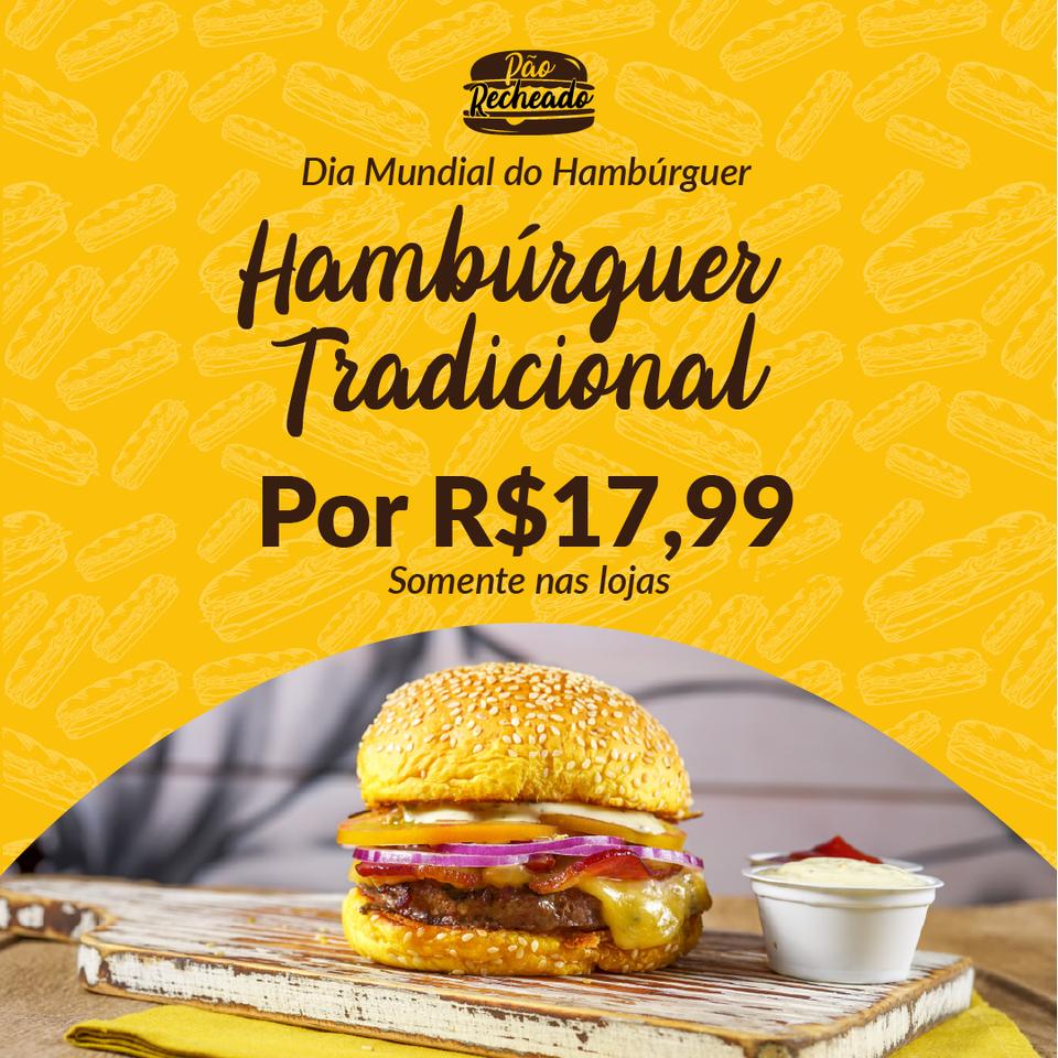 Pão Recheado Hamburgueria