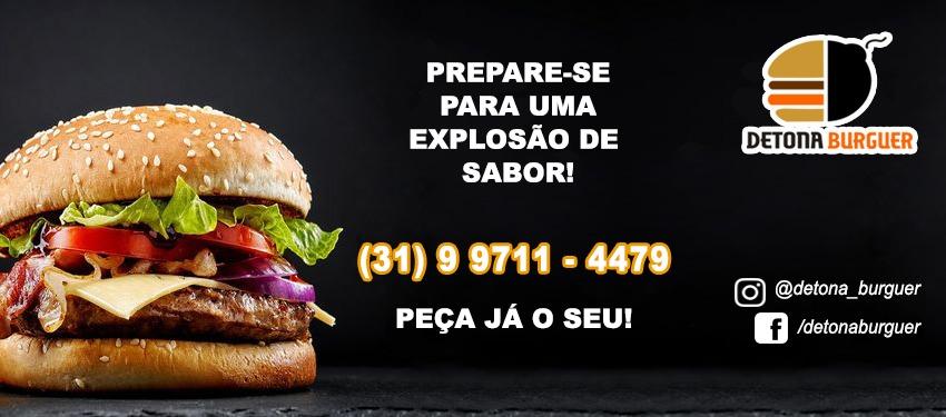Detona Burguer Barão de Cocais MG