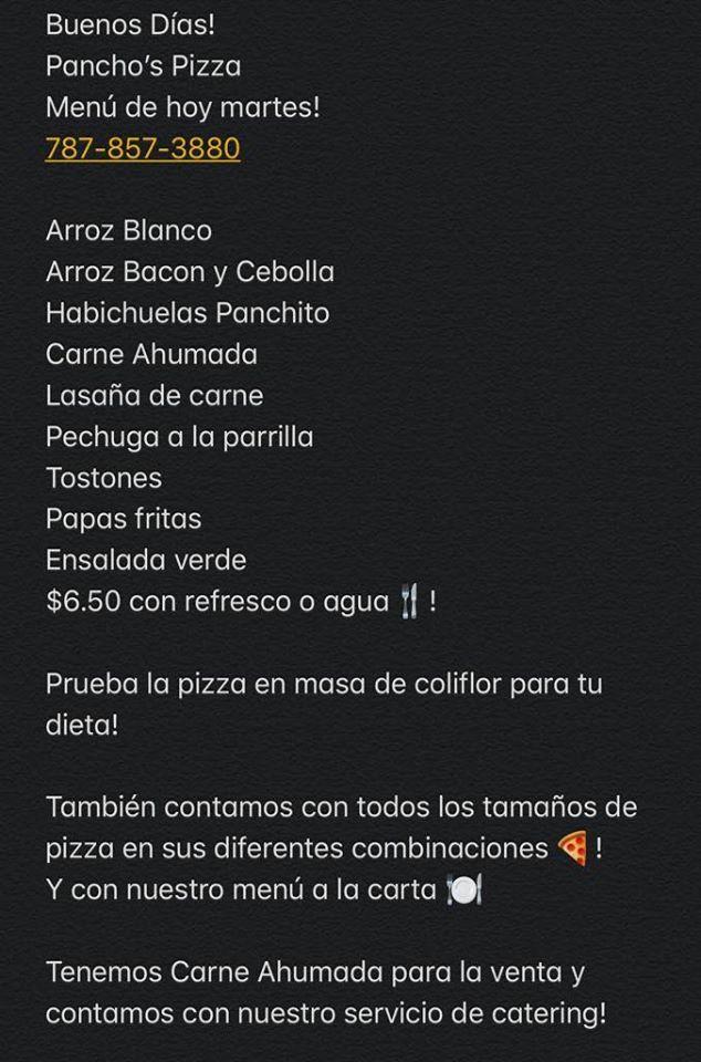 Pancho's Pizza Wine and Grill Barranquitas