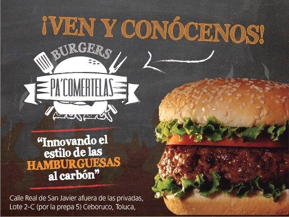 Burgers Pa 'Comertelas