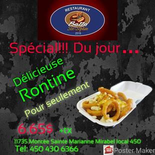 Restaurant LaBelle Ste Sophie 2018 Inc. Mirabel QC