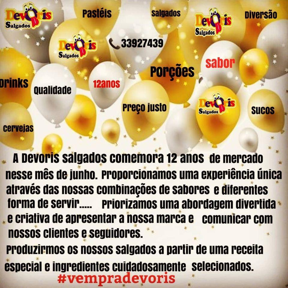 Devoris Salgados Américo Brasiliense SP