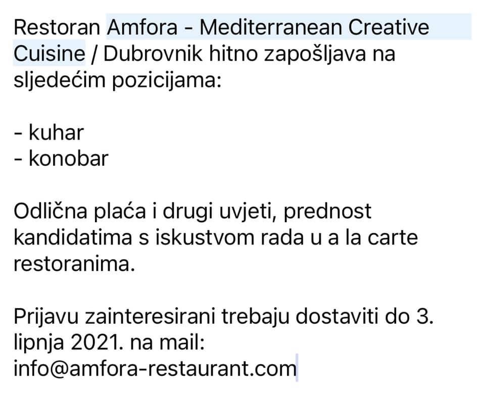Amfora - Mediterranean Creative Cuisine