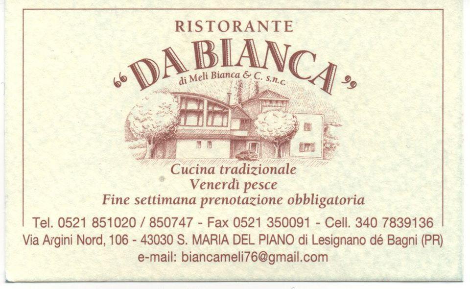 Ristorante Hotel Da Bianca