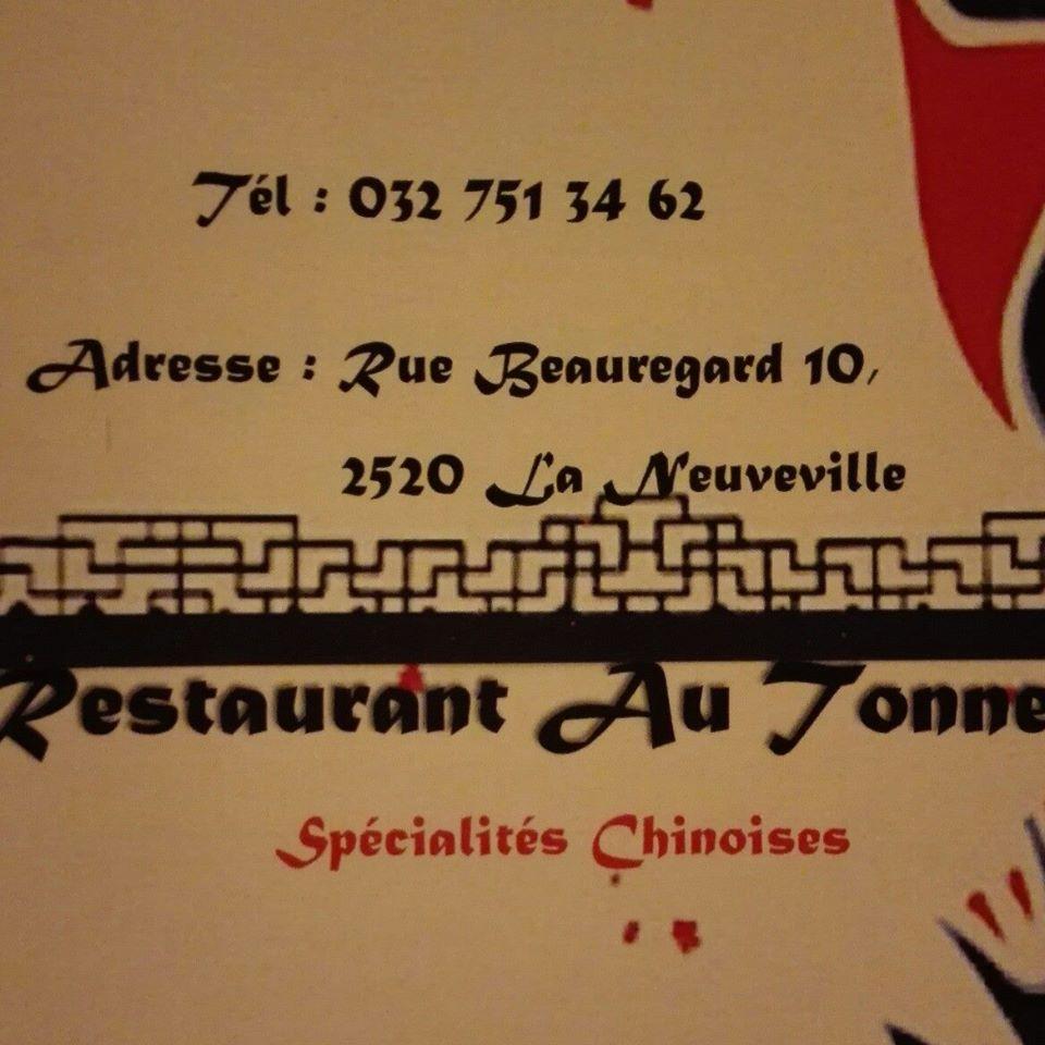 Restaurant Du tonneau spécialités chinoises