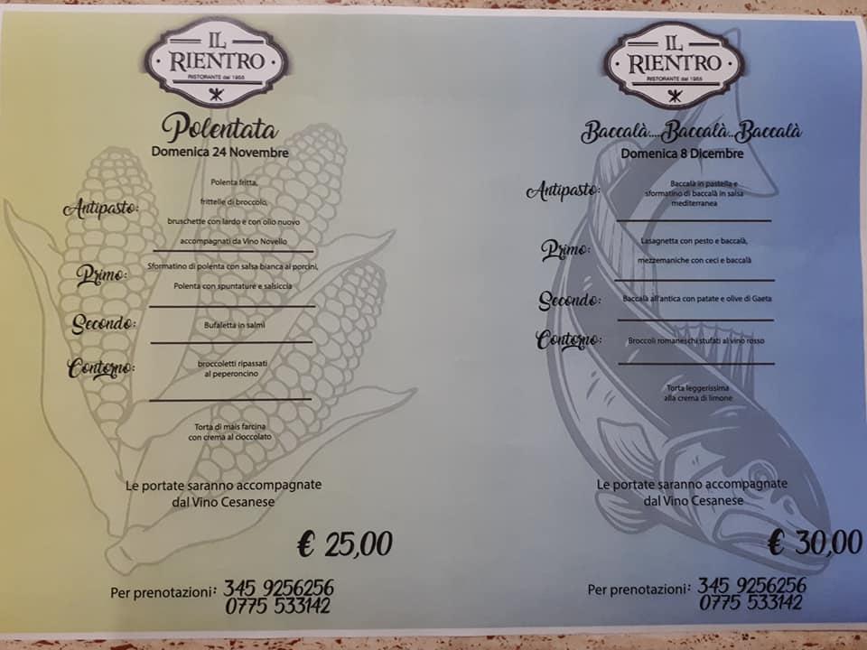 Il Rientro Ristorante