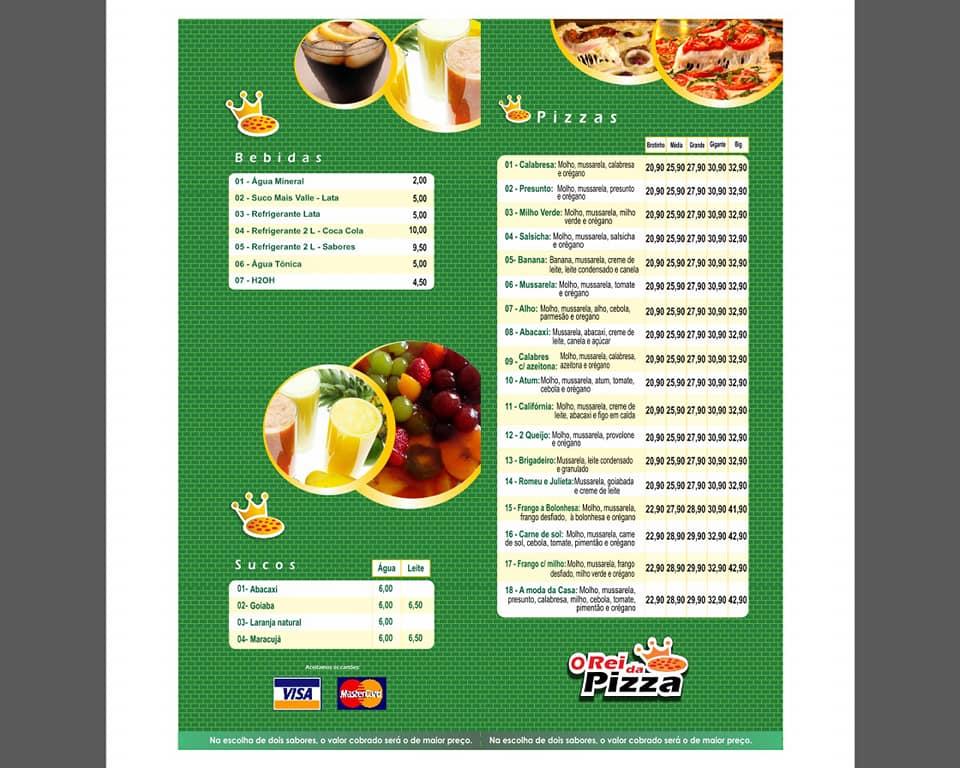 O rei da pizza Montes Claros MG