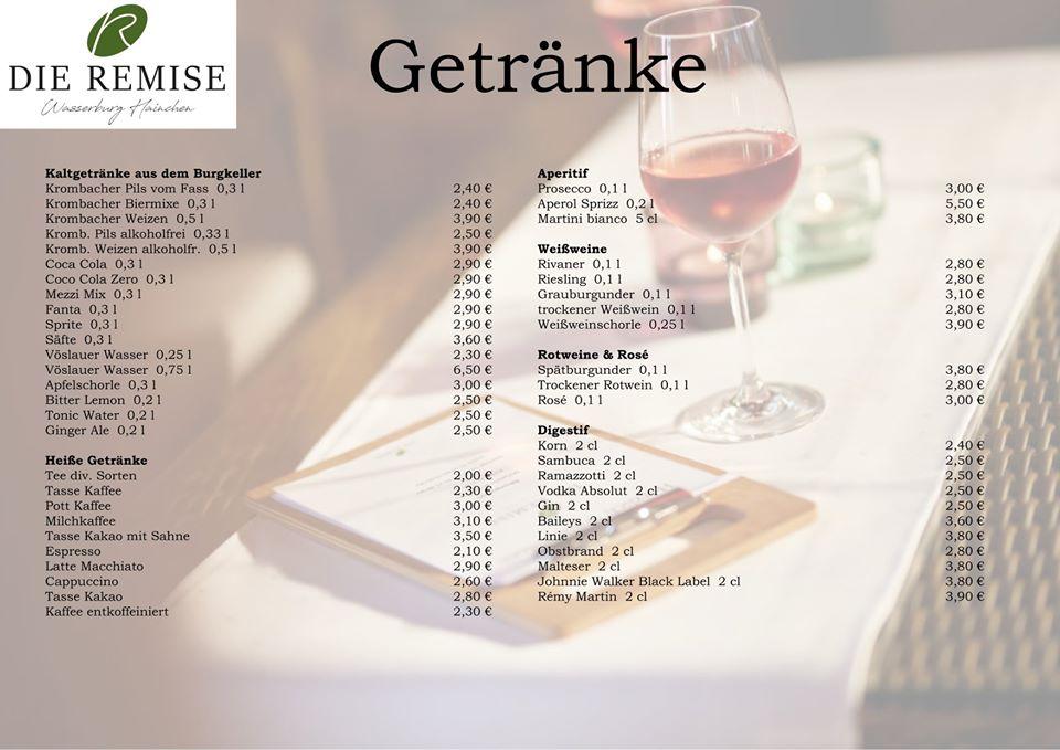 DIE REMISE an der Wasserburg