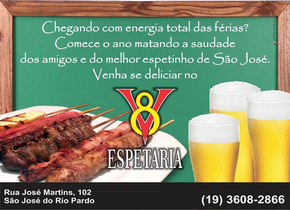V8 Espetaria São José do Rio Pardo SP