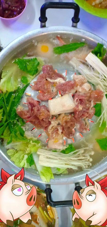 ลำดวนหมูกระทะ ตลาดโพธิ์จันทร์ เพชรบูรณ์